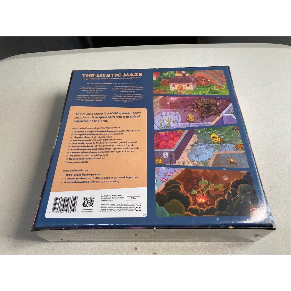 The Mystic Maze 1000 Piece Jigsaw Puzzle from The Magic Puzzle Company Sealed